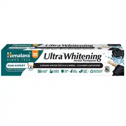 Holland & Barrett 2e product 50% korting | Himalaya Gum Expert Ultra Whitening Tandpasta - 75ml aanbieding