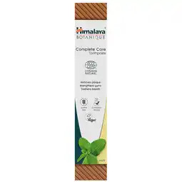 Holland & Barrett 2e product 50% korting | Himalaya Botanique Complete Care Whitening Tandpasta Pepermunt - 75ml aanbieding