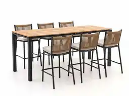 Kees Smit Manifesto Idro/Linosa 225cm barset 7-delig stapelbaar aanbieding