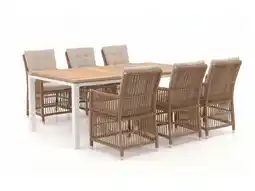 Kees Smit Manifesto Ortello/Linosa 240cm dining tuinset 7-delig aanbieding