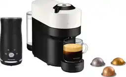 Coolblue Krups Nespresso Vertuo Pop XN9201 Coconut White + Pierre Melkopschuimer aanbieding