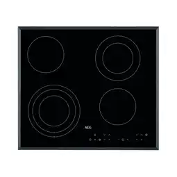 Expert AEG HK634030FB Keramische kookplaat Zwart aanbieding