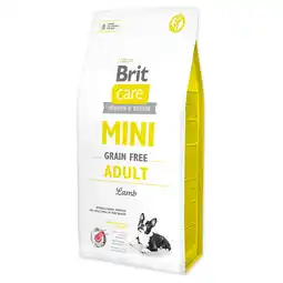 Zooplus 7 kg Mini graanvrij Adult Lam Brit Care aanbieding