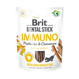 Zooplus 251g (7st) Brit Dental Stick Immuno met probiotica & kaneel hondensnacks aanbieding