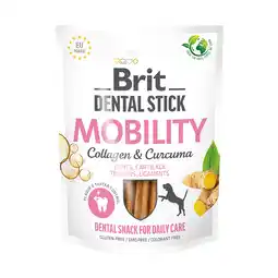 Zooplus 251g (7 stuks) Brit Dental Stick Mobility met kurkuma & collageen hondensnacks aanbieding