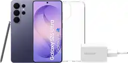 Coolblue Samsung Galaxy S26 Ultra 1TB Donkerblauw 5G + Basis Accessoirepakket aanbieding