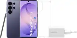 Coolblue Samsung Galaxy S26 Ultra 256GB Donkerblauw 5G + Basis Accessoirepakket aanbieding