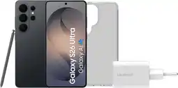 Coolblue Samsung Galaxy S26 Ultra 1TB Zwart 5G + Basis Accessoirepakket aanbieding