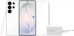 Coolblue Samsung Galaxy S26 Ultra 512GB Wit 5G + Basis Accessoirepakket aanbieding
