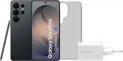 Coolblue Samsung Galaxy S26 Ultra 512GB Zwart 5G + Basis Accessoirepakket aanbieding