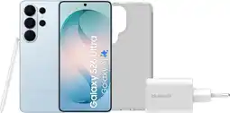 Coolblue Samsung Galaxy S26 Ultra 512GB Lichtblauw 5G + Basis Accessoirepakket aanbieding