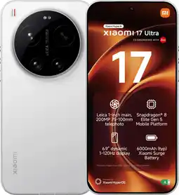 Coolblue Xiaomi 17 Ultra 512GB Wit 5G aanbieding