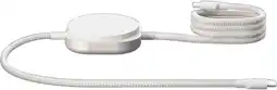 Coolblue Zens Pro 2 Draadloze Oplader 15 Watt met USB C kabel Wit aanbieding