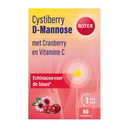 De Online Drogist Roter Cystiberry D-mannose Tabletten aanbieding