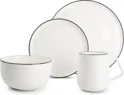 Wehkamp SP Collection servies (set van 16) wit Studio Base aanbieding
