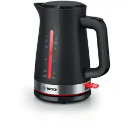 Expert Bosch TWK4M223 Waterkoker Zwart aanbieding