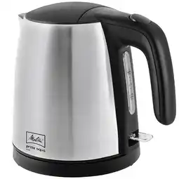 Expert Melitta Prime Aqua Mini Waterkoker Zilver aanbieding