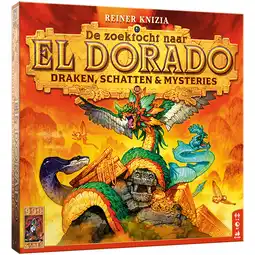 Wehkamp 999 Games De Zoektocht naar El Dorado: Draken, Schatten & Mysteries Uitbreidingsspel aanbieding