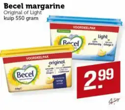 Lekker Makkelijk Becel margarine aanbieding