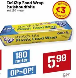 Lekker Makkelijk Delizip food wrap huishoudfolie aanbieding