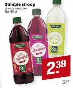 Lekker Makkelijk Slimpie siroop aanbieding