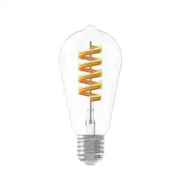 MediaMarkt Calex Slimme Ledlamp - St64 E27 4.9w Rgb En Cct aanbieding