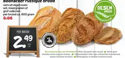 De Boerenschuur Boonacker rustique brood aanbieding