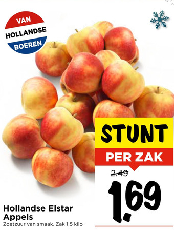 Vomar Voordeelmarkt Hollandse Elstar Appels aanbieding