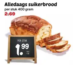 De Boerenschuur Alledaags suikerbrood aanbieding