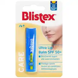 Kruidvat Blistex Ultra SPF 50+ Lippenbalsem aanbieding