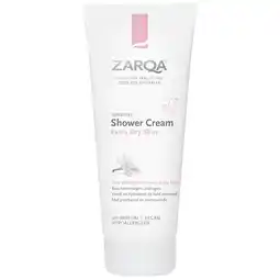 Kruidvat Zarqa Sensitive Extra Dry Skin Shower Cream aanbieding