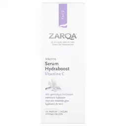 Kruidvat Zarqa Sensitive Hydraboost Vitamin C Serum aanbieding