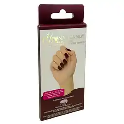 Kruidvat My Nailcandy Wine Red 2.0 Gellak Stickers aanbieding
