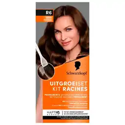 Kruidvat Schwarzkopf R6 Bruin Uitgroeiset aanbieding