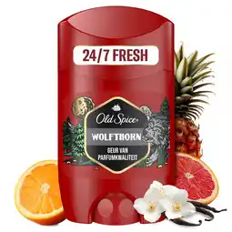 Kruidvat Old Spice Wolfthorn Deodorant Stick aanbieding