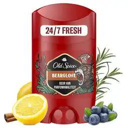 Kruidvat Old Spice Bearglove Deodorant Stick aanbieding