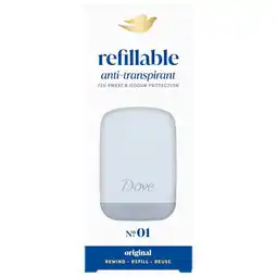 Kruidvat Dove No.01 Original Refillable Antitranspirant Starterkit aanbieding