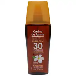 Kruidvat Corine de Farme SPF30 Droge Olie aanbieding