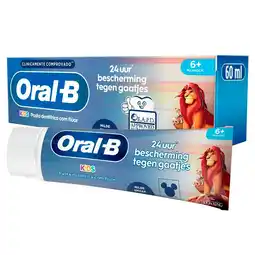 Kruidvat Oral-B Kids Disney The Lion King Fluoride-tandpasta aanbieding