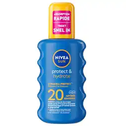 Kruidvat NIVEA Sun Protect & Hydrate SPF20 Zonnespray aanbieding