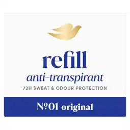 Kruidvat Dove Original Antitranspirant Deodorant Stick Navulling aanbieding