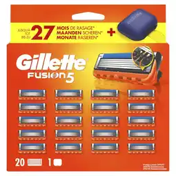 Kruidvat Gillette Fusion5 Scheermesjes met Travelcase aanbieding