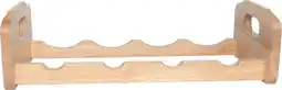 Bol.com Cosy & Trendy Stapelbaar Wijnrek - 45 x 12,5 x 22 cm - Hout - 4 flessen aanbieding