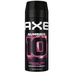 Kruidvat Axe Number 10 FIFA Limited Edition Deodorant Bodyspray aanbieding