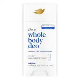 Kruidvat Dove Whole Body Deo Original Deodorant Stick aanbieding