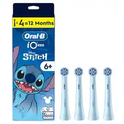 Kruidvat Oral-B iO Kids Disney Stitch 6+ Jaar Opzetborstels aanbieding