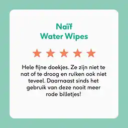 Kruidvat Naïf Baby & Kids Babydoekjes aanbieding