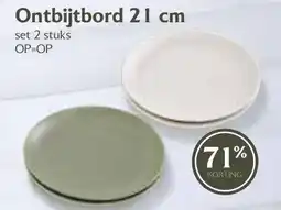 De Boerenschuur Ontbijtbord aanbieding