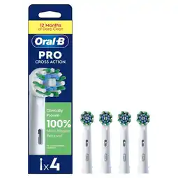 Kruidvat Oral-B Pro Cross Action Opzetborstels aanbieding