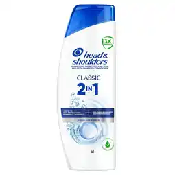 Kruidvat Head & Shoulders Classic 2-in-1 Antiroosshampoo aanbieding